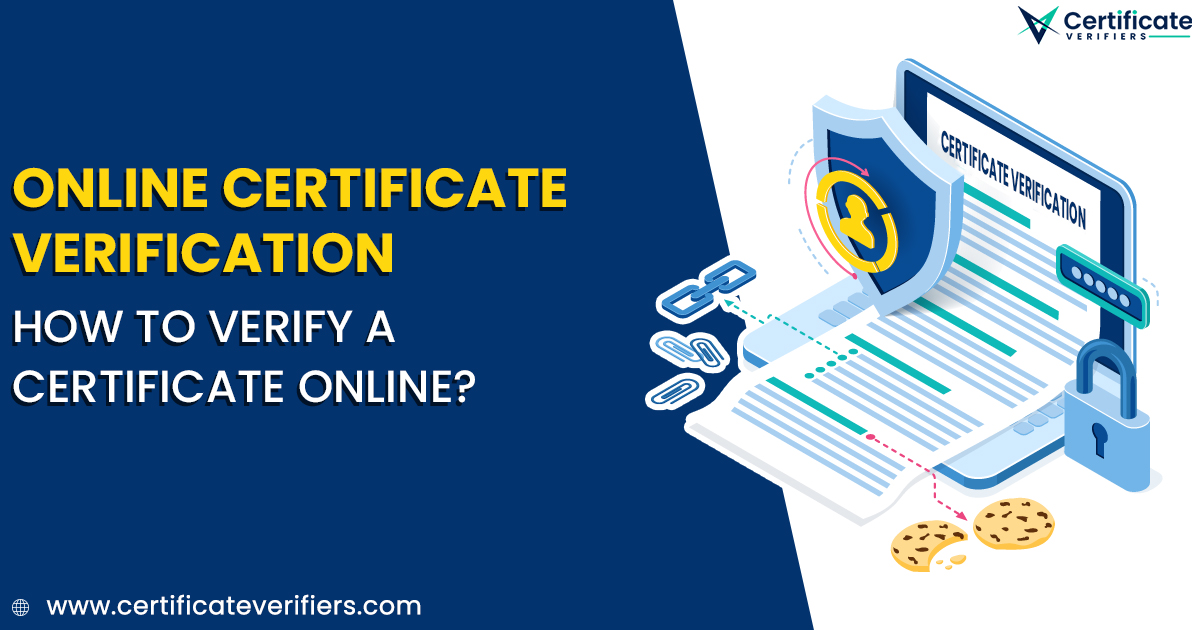 online certificate verification